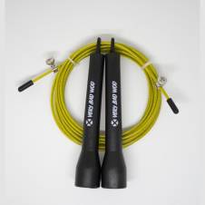 Corde à sauter noire JUMPY câble jaune - Very Bad Wod