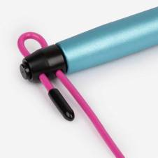 Corde à Sauter aluminium BLUE BEE ROPE NEW EDITION câble rose - PICSIL