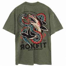 T-shirt oversize FIERCE STRUGGLE FIERCER TRIUMPH - Rokfit