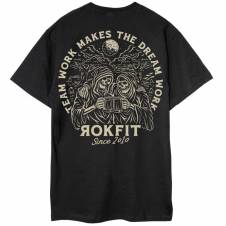 T-shirt TEAM WORK MAKES THE DREAM WORK  - Rokfit