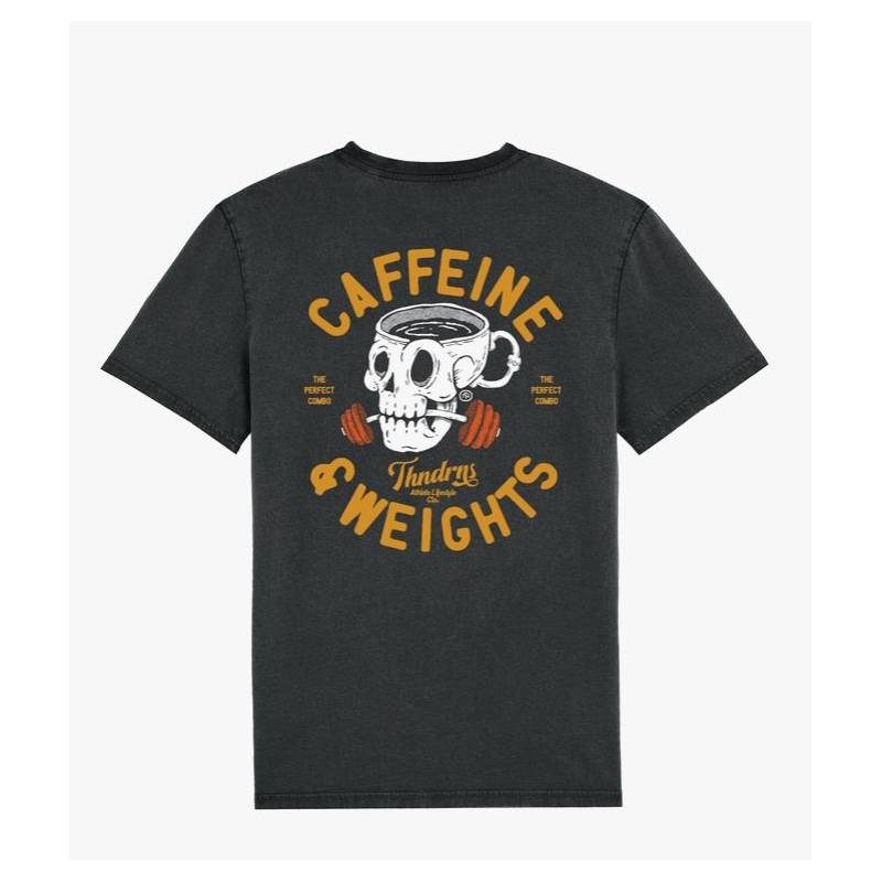 T-shirt Caffeine & Weights - Thundernoise