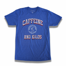 T-Shirt AUTHENTIC TEE bleu - Caffeine & Kilos