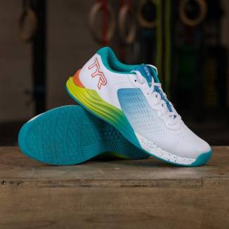 Chaussures CXT-1 TRAINER 163 White/Turquoise - TYR