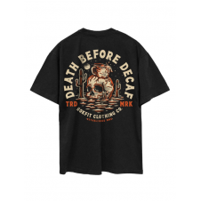 T-shirt Death Before Decaf - Rokfit