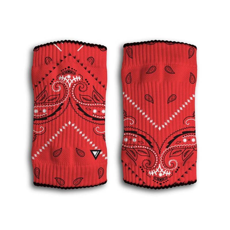 Wristband PAISLEY ROUGES - Lithe Apparel
