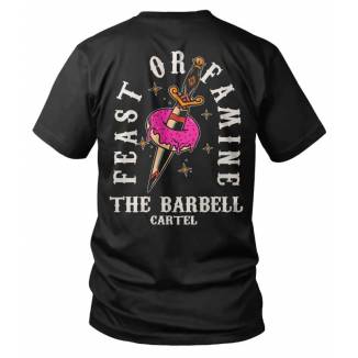T-shirt Feast noir - The Barbell Cartel