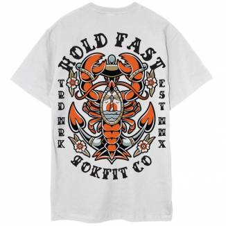 T-shirt HOLD FAST blanc - Rokfit