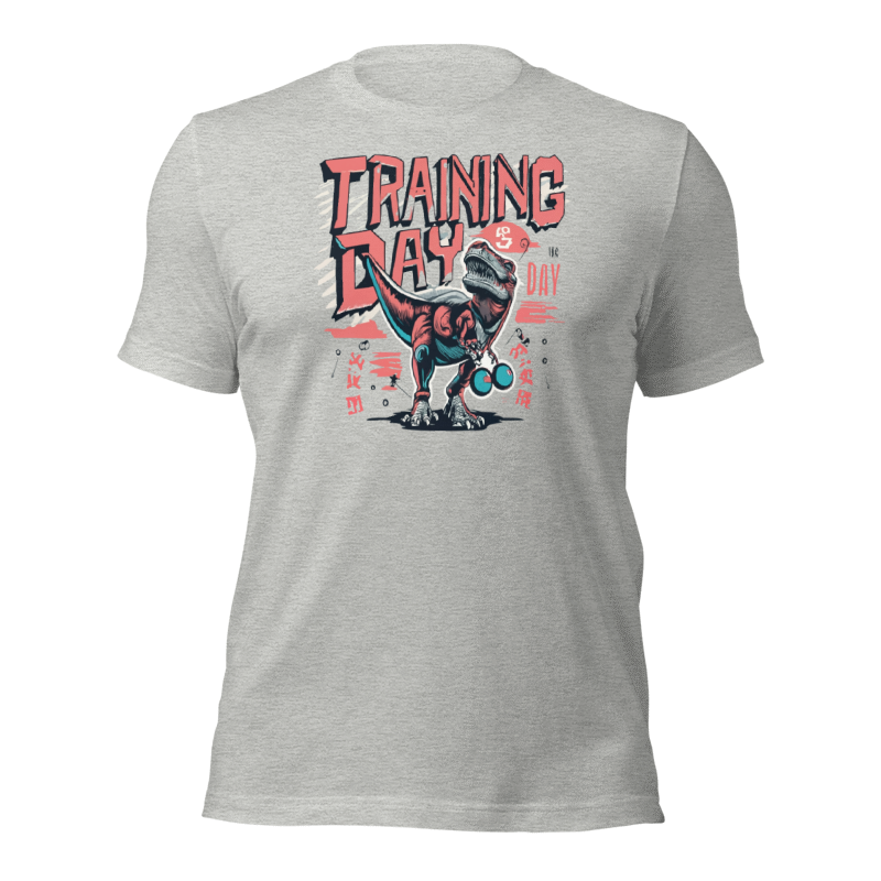 T-shirt Training Day gris - Snatched