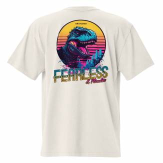 T-shirt Fearless & Flawless oversize - Snatched