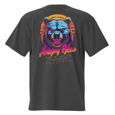 T-shirt Angry Bear oversize - Snatched