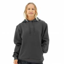 TYR Outline Logo Hoodie unisexe Charcoal / silver - TYR
