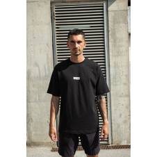 T-shirt Lifter noir oversize - Thundernoise