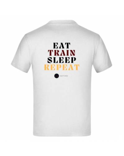 T-shirt Homme Eat Train Sleep - Snatched