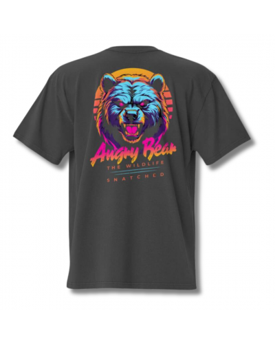 T-shirt Angry Bear oversize - Snatched