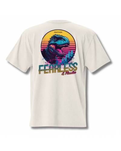 T-shirt Fearless & Flawless oversize - Snatched