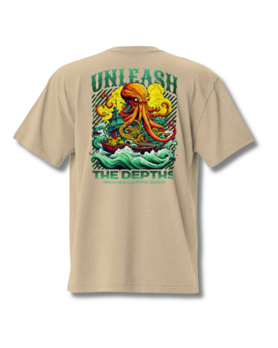 T-shirt Unleash the Depths oversize - Snatched