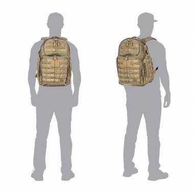 Sac à dos Rush 24 VERT TAC OD - 5.11 tactical. Boutique Snatched accessoires backpack crossfit fitness sport training trek