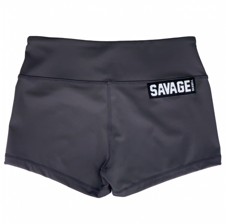 Booty Short femme gris PEPPER - Savage Barbell