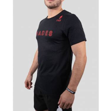 T-shirt homme Triblend HADES noir - Tyce Brothers