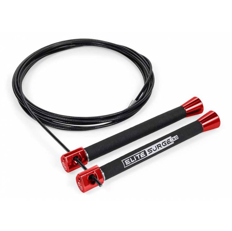 Rouge 1 pc corde à sauter avec compteur sport fitness réglable vitesse  rapide compteur saut corde à sauter fil de corde (rouge)