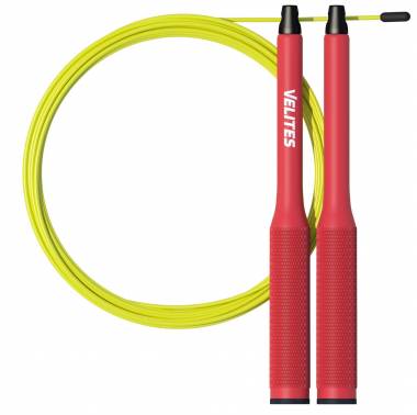 Corde à sauter Fire 2.0 rouge - Speed Rope - Velites