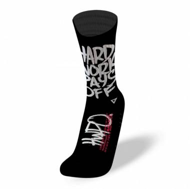 Chaussettes HARD WORK PAYS OFF | BLACK 22 - Lithe Apparel