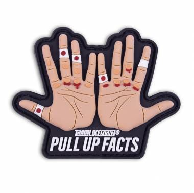 Patch PVC PULL UP FACTS - TRAIN LIKE FIGHT