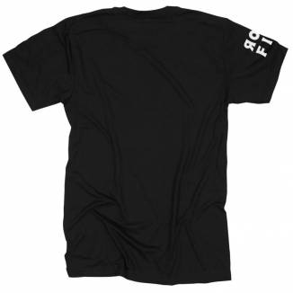 T-shirt unisexe LOTUS noir - Rokfit