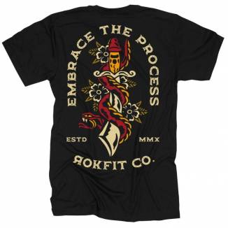 T-shirt unisexe EMBRACE THE PROCESS - Rokfit