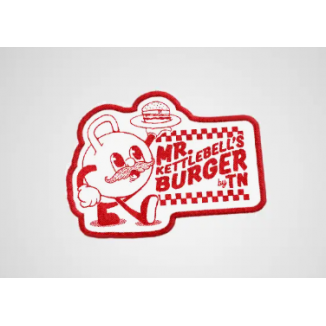 Patch Velcro Mr Kettlebell Burger - Thundernoise