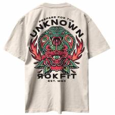 T-shirt OVERSIZE UNISEXE - PREPARE FOR THE UNKNOWN - Rokfit