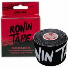Rouleau de tape Kinesio SAKURA noir - Ronin Tape