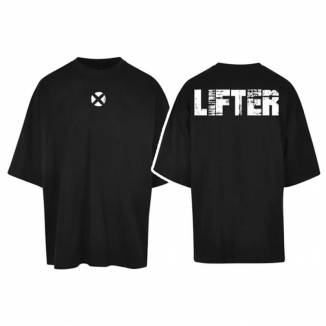 T-shirt oversize unisexe LIFTER noir - Very Bad Wod