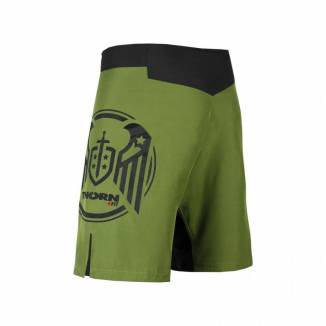 Short homme vert COMBAT 2.0 TRAINING SHORTS WINGS - THORN FIT
