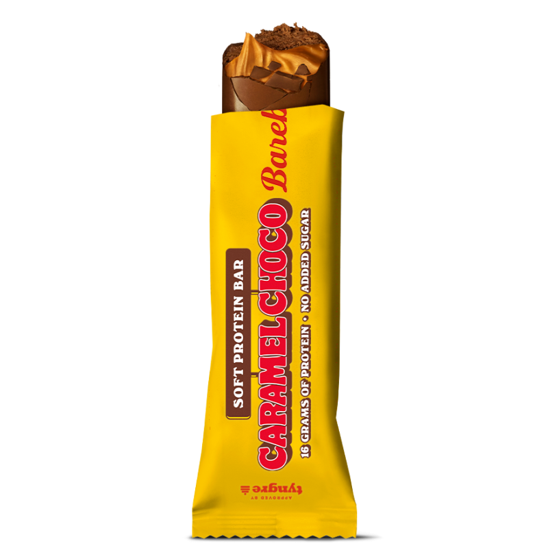 Barre protéinée VEGANE Caramel Choco - Barebells